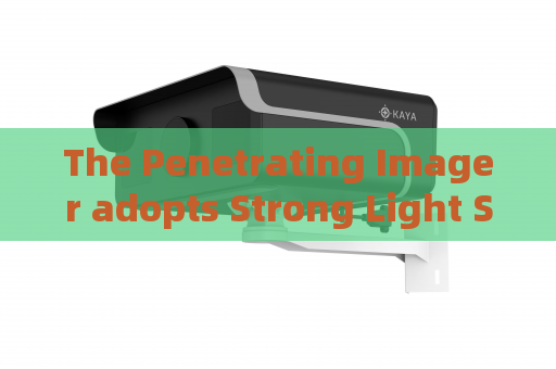 The Penetrating Imager adopts Strong Light Suppression Imaging for vehicle inspection under highway backlight conditions