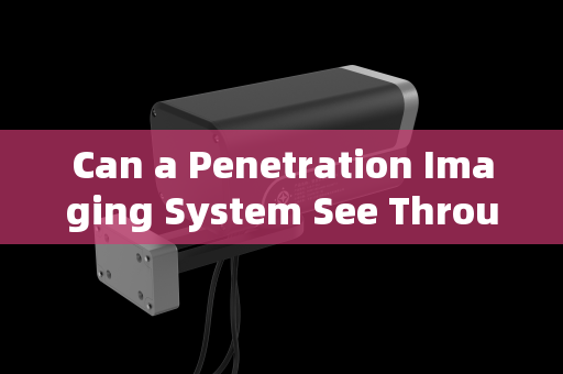 Can a Penetration Imaging System See Through Smoke for Fireground Rescue?