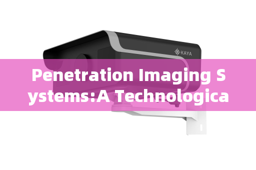 Penetration Imaging Systems:A Technological Lifeline in Fire Rescue Operations