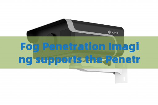 Fog Penetration Imaging supports the Penetrating Imager for continuous vehicle surveillance during coastal border guard shifts