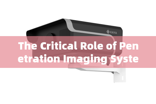 The Critical Role of Penetration Imaging Systems in Enhancing Security Control at Park Checkpoints The Critical Role of Penetration Imaging Systems in Enhancing Security Control at Park Checkpoints