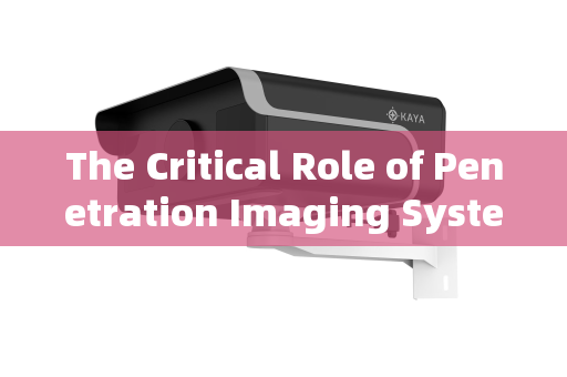The Critical Role of Penetration Imaging Systems in Modern VIP Security and Supervision