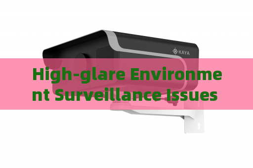 High-glare Environment Surveillance Issues can be solved by Strong Light Suppression Imaging