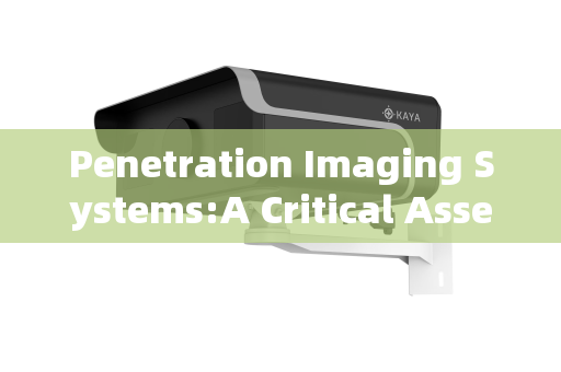 Penetration Imaging Systems:A Critical Asset in Modern Border Smuggling Reconnaissance