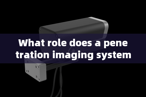 What role does a penetration imaging system play in vehicle and personnel security inspections at airport ports?