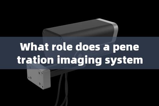 What role does a penetration imaging system play in vehicle and personnel security inspections at airport ports?