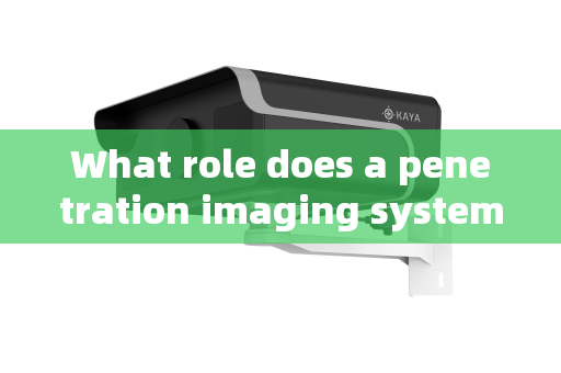 What role does a penetration imaging system play in counter-terrorism inspections in crowded places? What role does a penetration imaging system play in counter-terrorism inspections in crowded places?