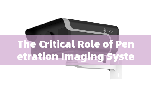 The Critical Role of Penetration Imaging Systems in High-Risk Vehicle Pre-Inspection