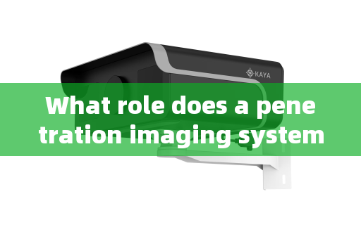 What role does a penetration imaging system play in vehicle security checks for major events?