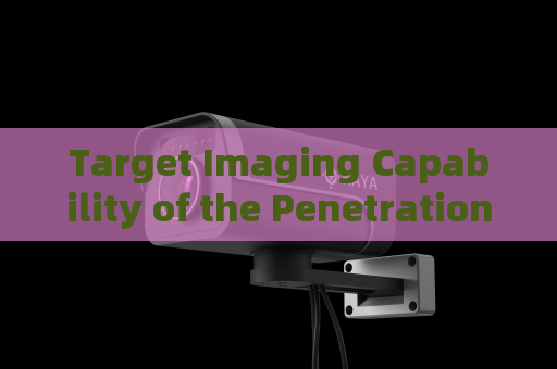 Target Imaging Capability of the Penetration Imager with Strong Light Suppression Imaging in Strong Backlight Conditions