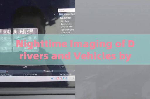 Nighttime Imaging of Drivers and Vehicles by the Penetration Imager with Low-Light Imaging Without Additional Illumination