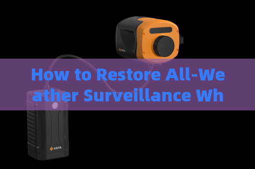 How to Restore All-Weather Surveillance When Checkpoints Fail in Severe Weather