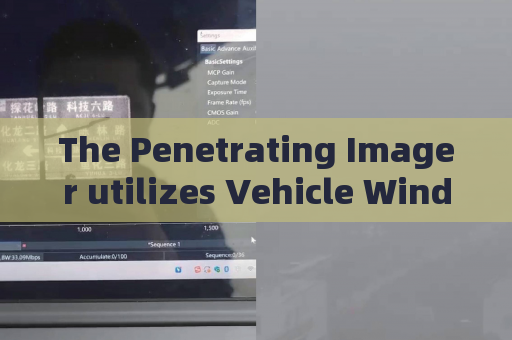 The Penetrating Imager utilizes Vehicle Window Penetration for covert military vehicle reconnaissance at border outposts.