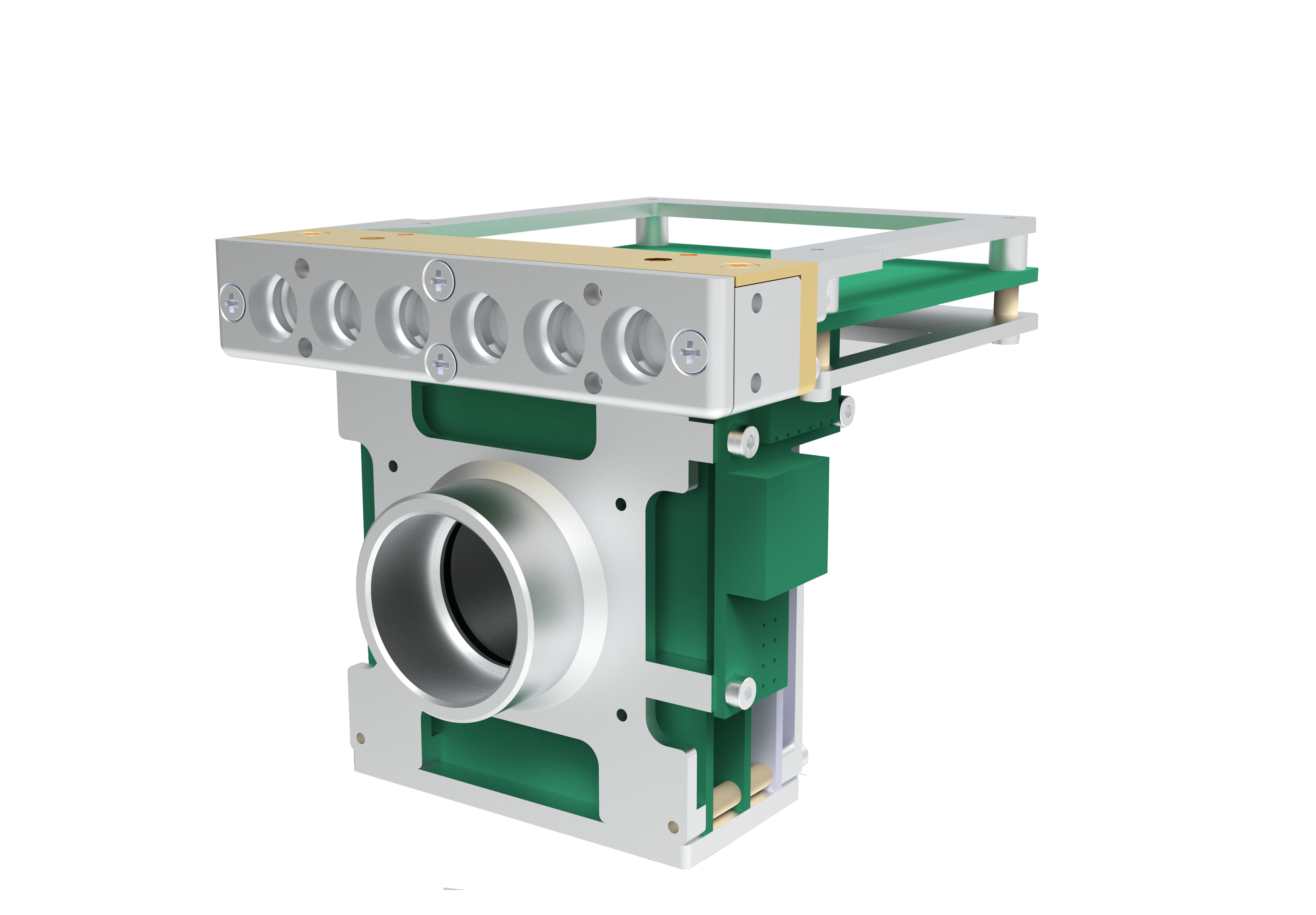 Penetrating imaging module KG3-6